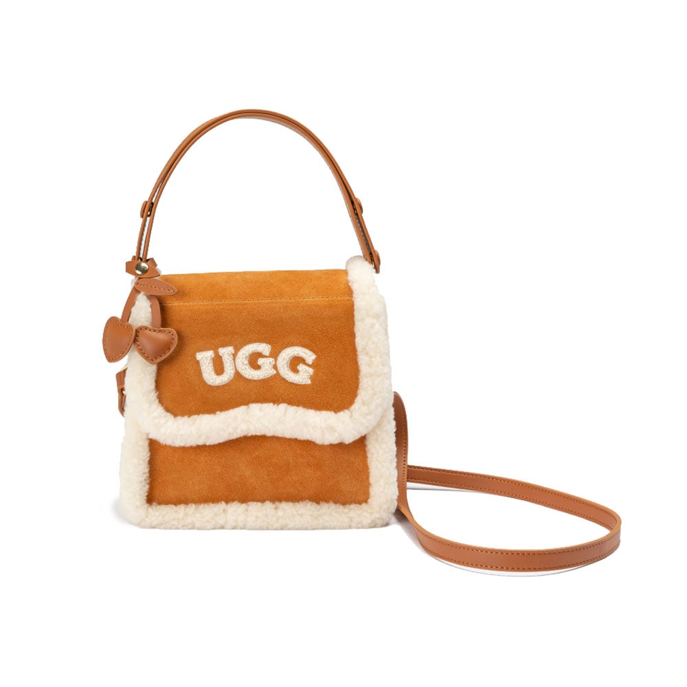 [무료배송] 호주정품 오즈웨어 어그 가방 시어링 로고 핸드백 OZWEAR UGG OZB015
