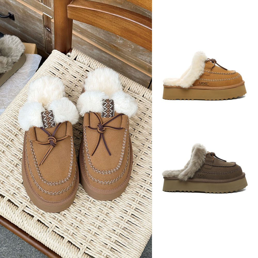 [무료배송] 호주정품 에버어그 새미 플랫폼 슬리퍼 (굽 4cm) AS UGG AS2094